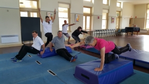 Fitness classes for over 55s
